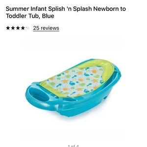 Summer infant Salish n splash Newborn to toddler